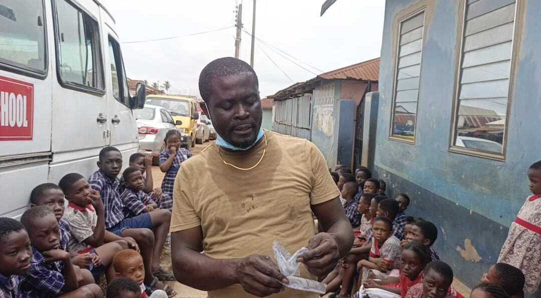 Donation of chemicals for fumigation
